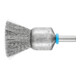 PFERD TOOLS INOX-TOTAL Pinselbürste ungezopft PBUIT Ø20mm Schaft-Ø6 mm Edelstahl-Draht-Ø0,15