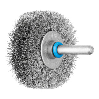 PFERD TOOLS INOX-TOTAL Rundbürste ungezopft RBUIT Ø50x15 mm Schaft-Ø6 mm Edelstahl-Draht-Ø0,20