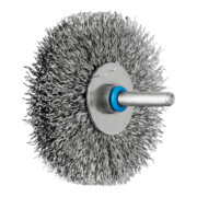 PFERD TOOLS INOX-TOTAL Rundbürste ungezopft RBUIT Ø70x15 mm Schaft-Ø6 mm Edelstahl-Draht-Ø0,30