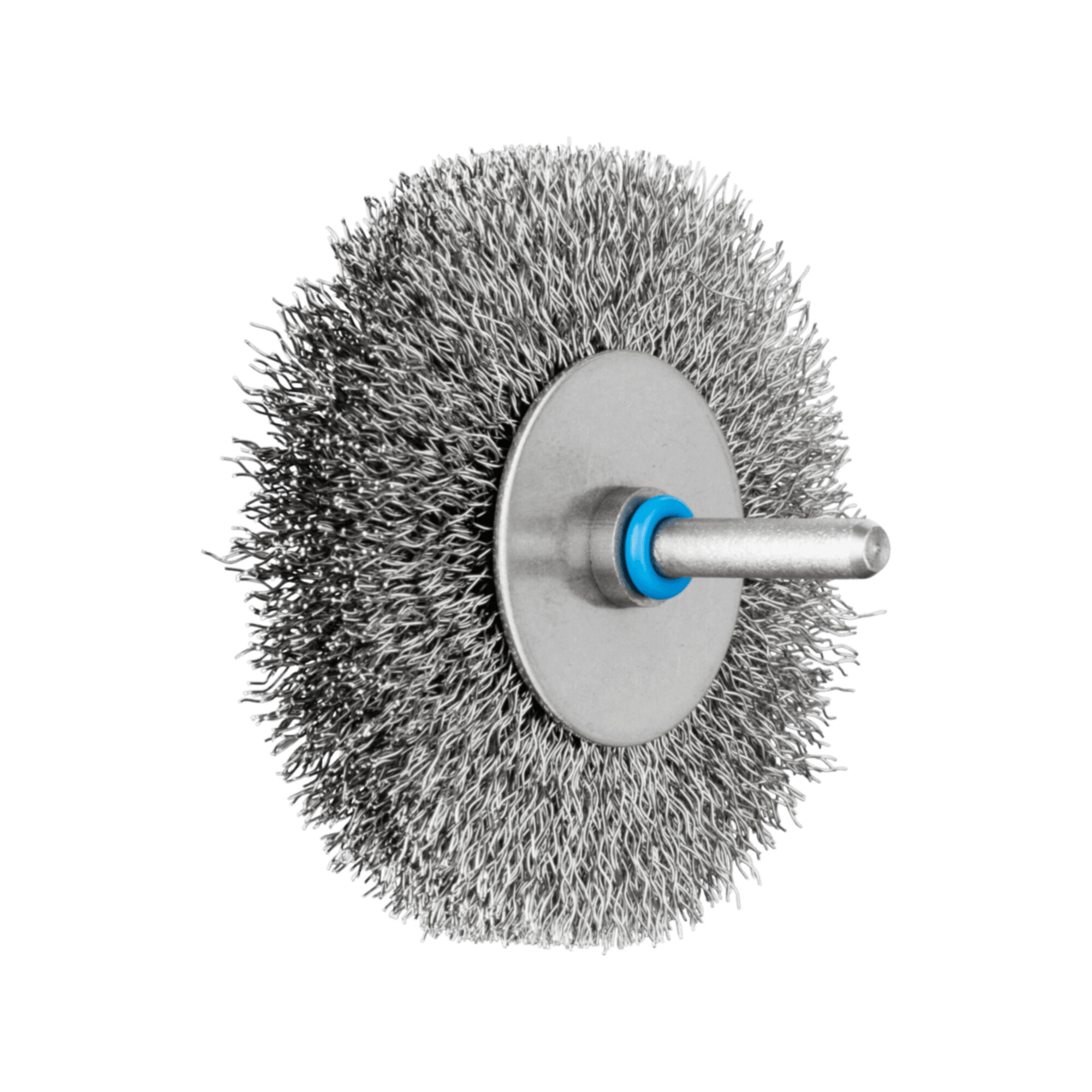 PFERD TOOLS INOX-TOTAL Rundbürste ungezopft RBUIT Ø80x15 mm Schaft-Ø6 mm Edelstahl-Draht-Ø0,30