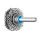 PFERD TOOLS INOX-TOTAL Rundbürste ungezopft RBUIT Ø30x6 mm Schaft-Ø6 mm Edelstahl-Draht-Ø0,20