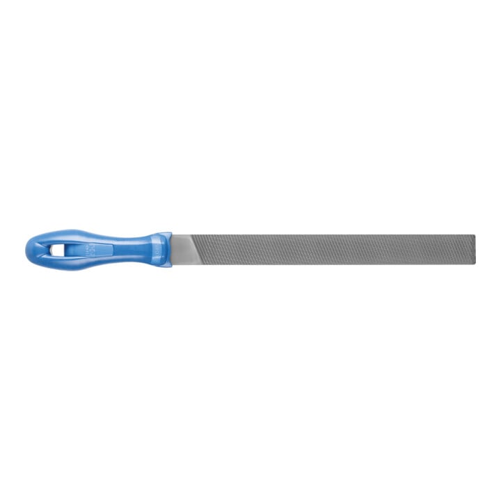 PFERD TOOLS Installateurfeile mit Heft Flachstumpf 250mm Zahnung Radial1/Schräg2, universell