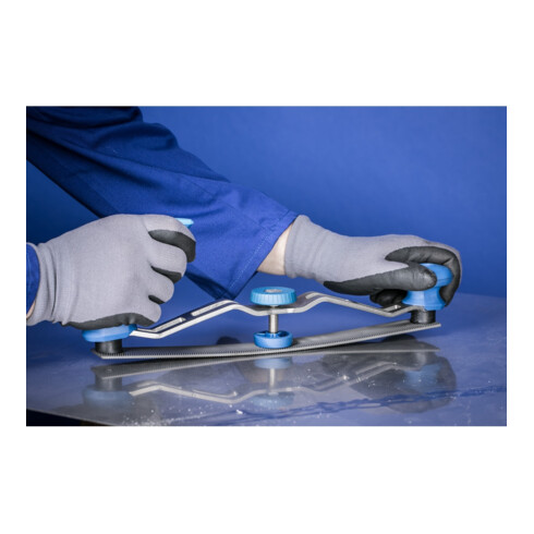 PFERD TOOLS Karosseriefeilen-Halter Typ KFH für Feilblatt 300mm ergonomisch und stufenlos justierbar