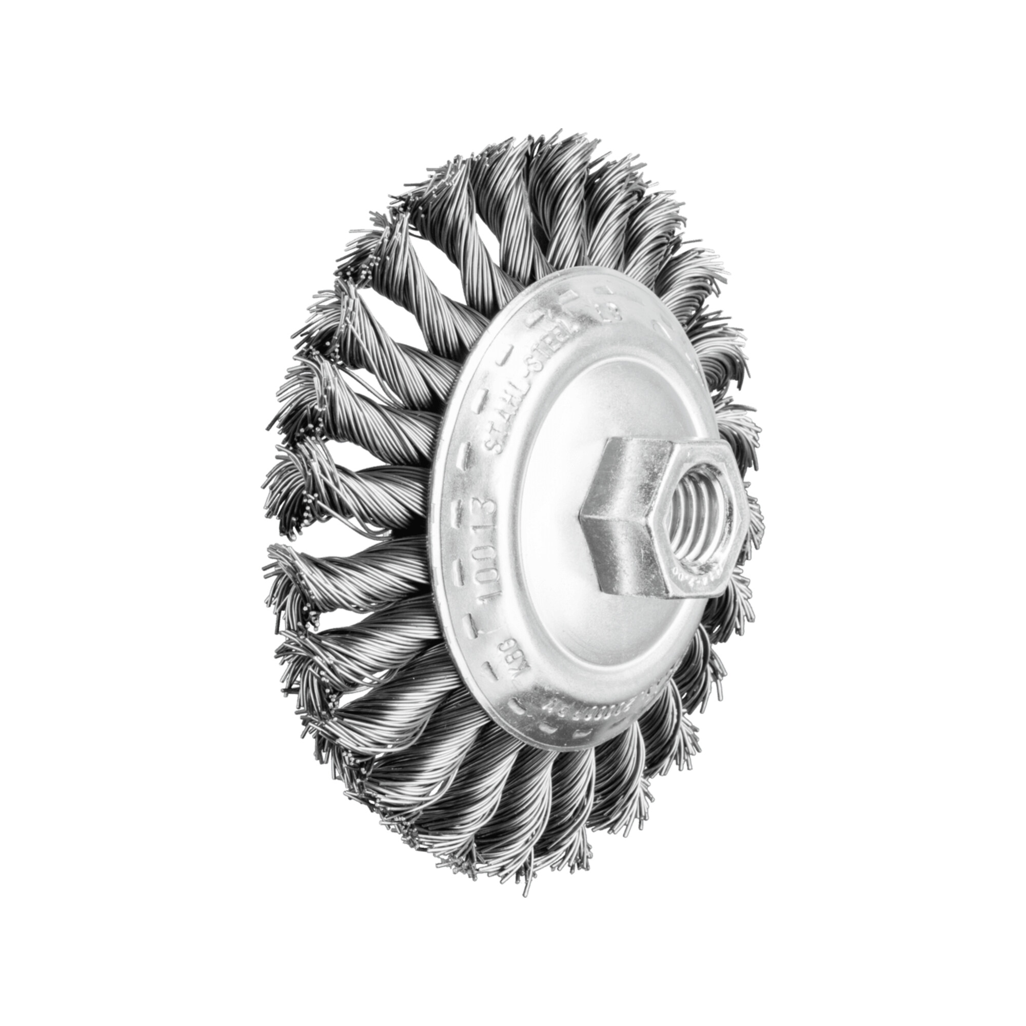 PFERD TOOLS Kegelbürste gezopft KBG Ø 100x13 mm M14 Stahl-Draht-Ø 0,50mm Winkelschleifer (1)
