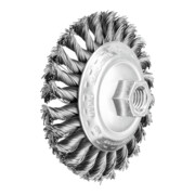 PFERD TOOLS Kegelbürste gezopft KBG Ø 100x13 mm M14 Stahl-Draht-Ø 0,50mm Winkelschleifer