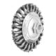 PFERD TOOLS Kegelbürste gezopft KBG Ø 100x13 mm M14 Stahl-Draht-Ø 0,50mm Winkelschleifer (1)