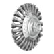 PFERD TOOLS Kegelbürste gezopft KBG Ø 115x15 mm M14 Stahl-Draht-Ø 0,50mm Winkelschleifer (1)