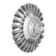 PFERD TOOLS Kegelbürste gezopft KBG Ø 115x15 mm M14 Stahl-Draht-Ø 0,50mm Winkelschleifer (1)