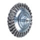 PFERD TOOLS Kegelbürste gezopft KBG Ø 125x15 mm M14 Stahl-Draht-Ø 0,50mm Winkelschleifer