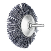 PFERD TOOLS Kegelbürste ungezopft KBU Ø 95x10mm Schaft-Ø 6 mm Keramik-Filament-Ø 1,10mm Korn 120