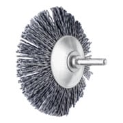 PFERD TOOLS Kegelbürste ungezopft KBU Ø 95x10mm Schaft-Ø 6 mm Keramik-Filament-Ø 1,10mm Korn 120