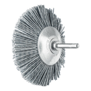 PFERD TOOLS Kegelbürste ungezopft KBU Ø 95x10mm Schaft-Ø 6 mm SiC-Filament-Ø 1,10mm Korn 120