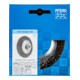 PFERD TOOLS Kegelbürste ungezopft KBU Ø 115x10mm M14 Edelstahl-Draht-Ø 0,35 mm Winkelschleifer