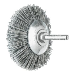 PFERD TOOLS Kegelbürste ungezopft KBU Ø 70x10mm Schaft-Ø 6 mm SiC-Filament-Ø 0,55 mm Korn 120