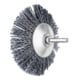 PFERD TOOLS Kegelbürste ungezopft KBU Ø 95x10mm Schaft-Ø 6 mm Keramik-Filament-Ø 1,10mm Korn 120