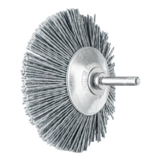 PFERD TOOLS Kegelbürste ungezopft KBU Ø 95x10mm Schaft-Ø 6 mm SiC-Filament-Ø 1,10mm Korn 120
