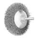 PFERD TOOLS Kegelbürste ungezopft KBU Ø80x10mm Schaft-Ø6 mm Stahl-Draht-Ø0,30