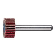 PFERD TOOLS Keramikkorn Fächerschleifer F Ø 20x10mm Schaft-Ø 6 mm CO-COOL80 hoher Abtrag auf Edelstahl
