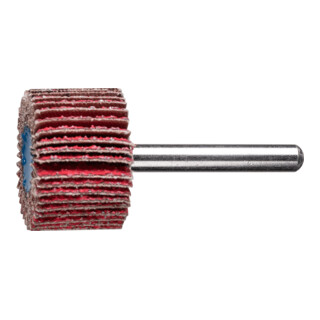 PFERD TOOLS Keramikkorn Fächerschleifer F Ø 30x20mm Schaft-Ø 6 mm CO-COOL40 hoher Abtrag auf Edelstahl