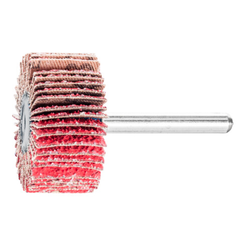 PFERD TOOLS Keramikkorn Fächerschleifer F Ø 40x20mm Schaft-Ø 6 mm CO-COOL40 hoher Abtrag auf Edelstahl