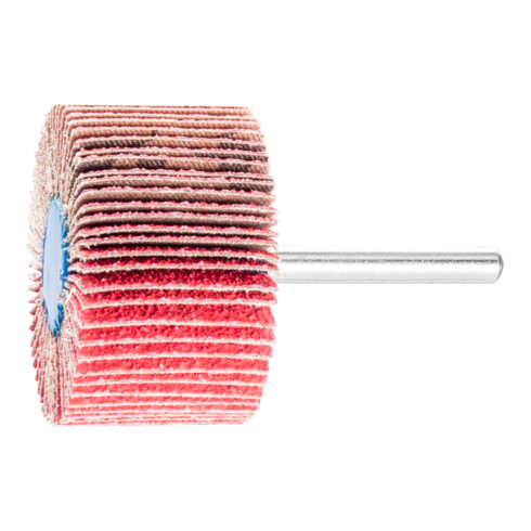 PFERD TOOLS Keramikkorn Fächerschleifer F Ø 50x30mm Schaft-Ø 6 mm CO-COOL60 hoher Abtrag auf Edelstahl