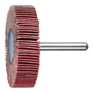 PFERD TOOLS Keramikkorn Fächerschleifer F Ø 60x15 mm Schaft-Ø 6 mm CO-COOL120 hoher Abtrag auf Edelstahl