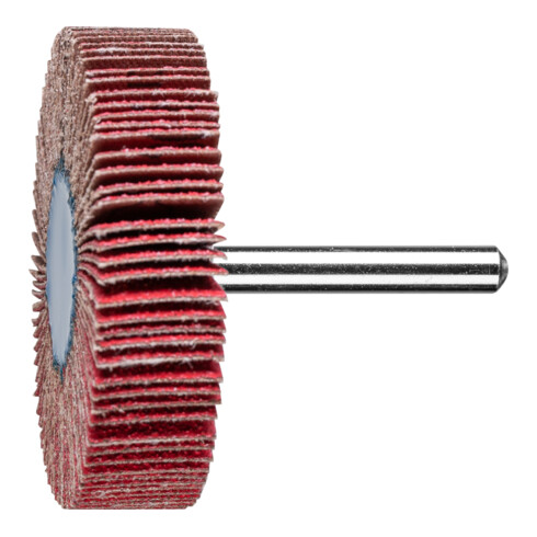 PFERD TOOLS Keramikkorn Fächerschleifer F Ø 60x15 mm Schaft-Ø 6 mm CO-COOL80 hoher Abtrag auf Edelstahl