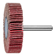 PFERD TOOLS Keramikkorn Fächerschleifer F Ø 60x15 mm Schaft-Ø 6 mm CO-COOL80 hoher Abtrag auf Edelstahl