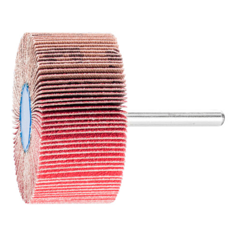 PFERD TOOLS Keramikkorn Fächerschleifer F Ø 60x30mm Schaft-Ø 6 mm CO-COOL120 hoher Abtrag auf Edelstahl