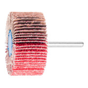 PFERD TOOLS Keramikkorn Fächerschleifer F Ø 60x30mm Schaft-Ø 6 mm CO-COOL40 hoher Abtrag auf Edelstahl