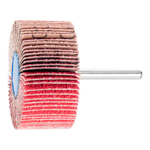 PFERD TOOLS Keramikkorn Fächerschleifer F Ø 60x30mm Schaft-Ø 6 mm CO-COOL60 hoher Abtrag auf Edelstahl