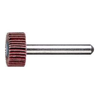 PFERD TOOLS Keramikkorn Fächerschleifer F Ø 20x10mm Schaft-Ø 6 mm CO-COOL120 hoher Abtrag auf Edelstahl