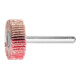 PFERD TOOLS Keramikkorn Fächerschleifer F Ø 30x10mm Schaft-Ø 6 mm CO-COOL120 hoher Abtrag auf Edelstahl