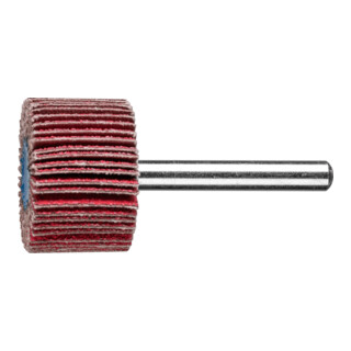 PFERD TOOLS Keramikkorn Fächerschleifer F Ø 30x20mm Schaft-Ø 6 mm CO-COOL80 hoher Abtrag auf Edelstahl