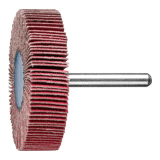 PFERD TOOLS Keramikkorn Fächerschleifer F Ø 60x15 mm Schaft-Ø 6 mm CO-COOL120 hoher Abtrag auf Edelstahl