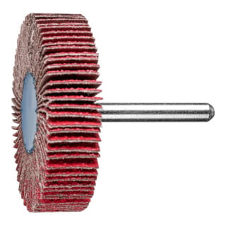 PFERD TOOLS Keramikkorn Fächerschleifer F Ø 60x15 mm Schaft-Ø 6 mm CO-COOL60 hoher Abtrag auf Edelstahl