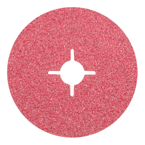 PFERD TOOLS Keramikkorn Fiberscheibe Ø 125 mm CO24 für höchsten Abtrag auf Stahl
