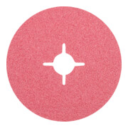 PFERD TOOLS Keramikkorn Fiberscheibe Ø 125 mm CO50 für höchsten Abtrag auf Stahl