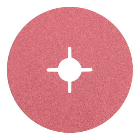PFERD TOOLS Keramikkorn Fiberscheibe Ø 125 mm CO80 für höchsten Abtrag auf Stahl