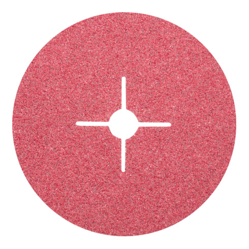 PFERD TOOLS Keramikkorn Fiberscheibe Ø 180mm CO24 für höchsten Abtrag auf Stahl