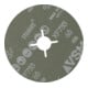 PFERD TOOLS Keramikkorn Fiberscheibe Ø 125 mm CO-ALU60 für weiche NE Metalle