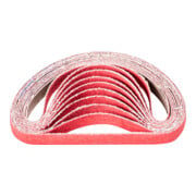 PFERD TOOLS Keramikkorn Schleifband BA 12x305 mm CO-COOL80 für Edelstahl-Schliff mit Bandschleifer (100)