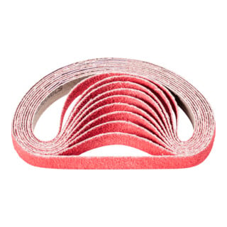 PFERD TOOLS Keramikkorn Schleifband BA 12x330mm CO-COOL60 für Edelstahl-Schliff mit Bandschleifer