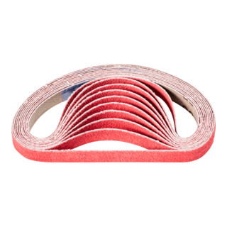 PFERD TOOLS Keramikkorn Schleifband BA 12x330mm CO-COOL80 für Edelstahl-Schliff mit Bandschleifer
