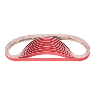 PFERD TOOLS Keramikkorn Schleifband BA 12x520mm CO-COOL120 für Edelstahl-Schliff mit Bandschleifer (100)
