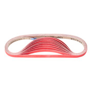 PFERD TOOLS Keramikkorn Schleifband BA 12x610mm CO-COOL120 für Edelstahl-Schliff mit Bandschleifer (100)