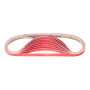 PFERD TOOLS Keramikkorn Schleifband BA 12x610mm CO-COOL120 für Edelstahl-Schliff mit Bandschleifer (100)
