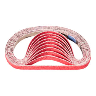 PFERD TOOLS Keramikkorn Schleifband BA 13x457 mm CO-COOL40 für Edelstahl-Schliff mit Bandschleifer