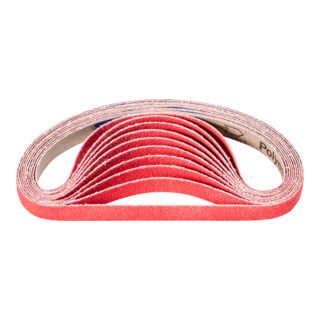 PFERD TOOLS Keramikkorn Schleifband BA 16x480mm CO-COOL60 für Edelstahl-Schliff mit Bandschleifer