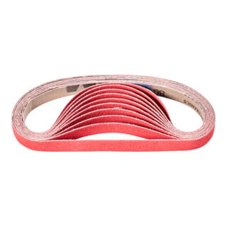 PFERD TOOLS Keramikkorn Schleifband BA 16x480mm CO-COOL80 für Edelstahl-Schliff mit Bandschleifer